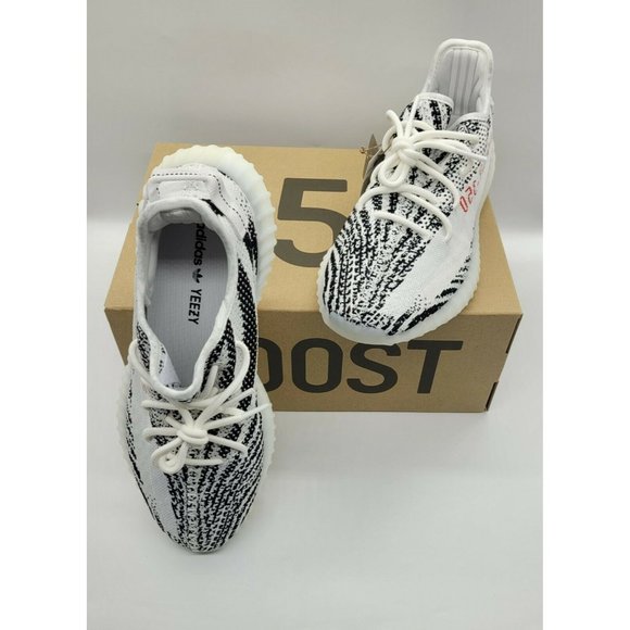 Adidas Yeezy Boost 350 V2 'Zebra' CP9654 - Picture 4 of 11